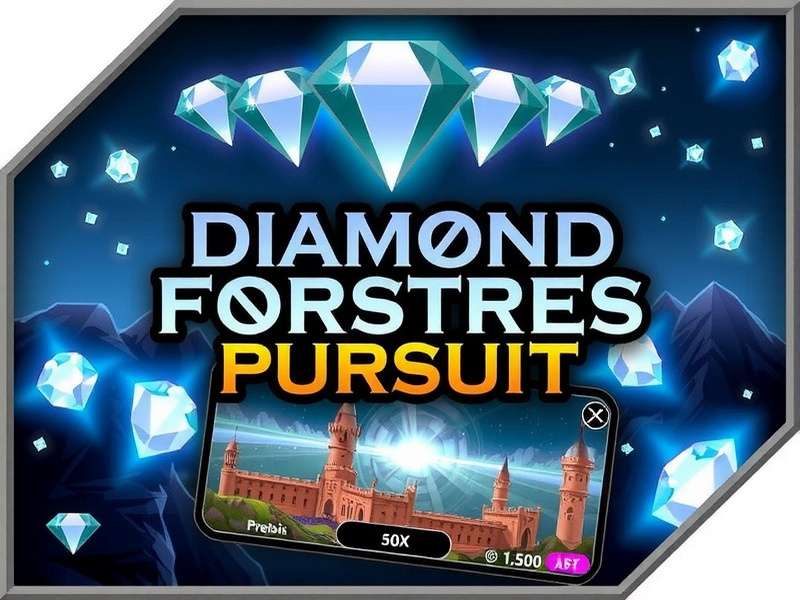 Diamond Fortress Pursuit Official Artwork Diamond Fortress Pursuit game banner featuring fortress and diamond elements